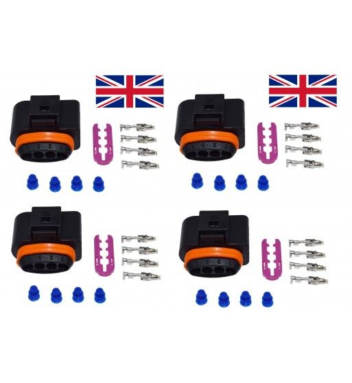 VW AUDI R8 TFSI Ignition Coil Coilpack Connector Set With Terminals